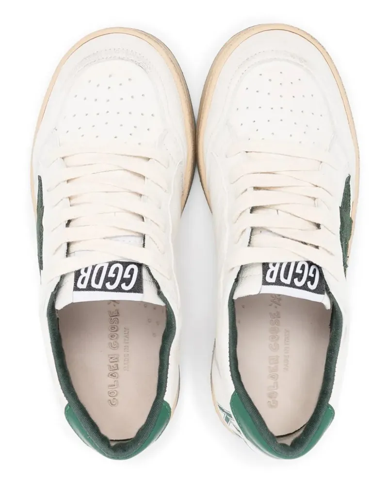 Golden Goose Ball Star Sneaker — White White