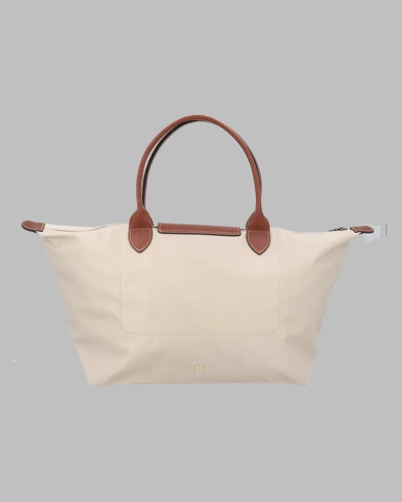 Longchamp Le Pliage Shoulder Bag — Ivory Ivory