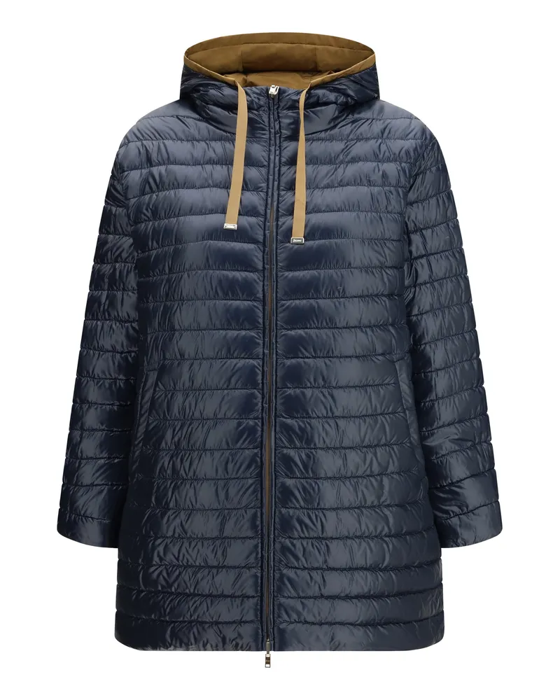 Herno Women's Double-Face Down Jacket Camel Polyester Coat Camel