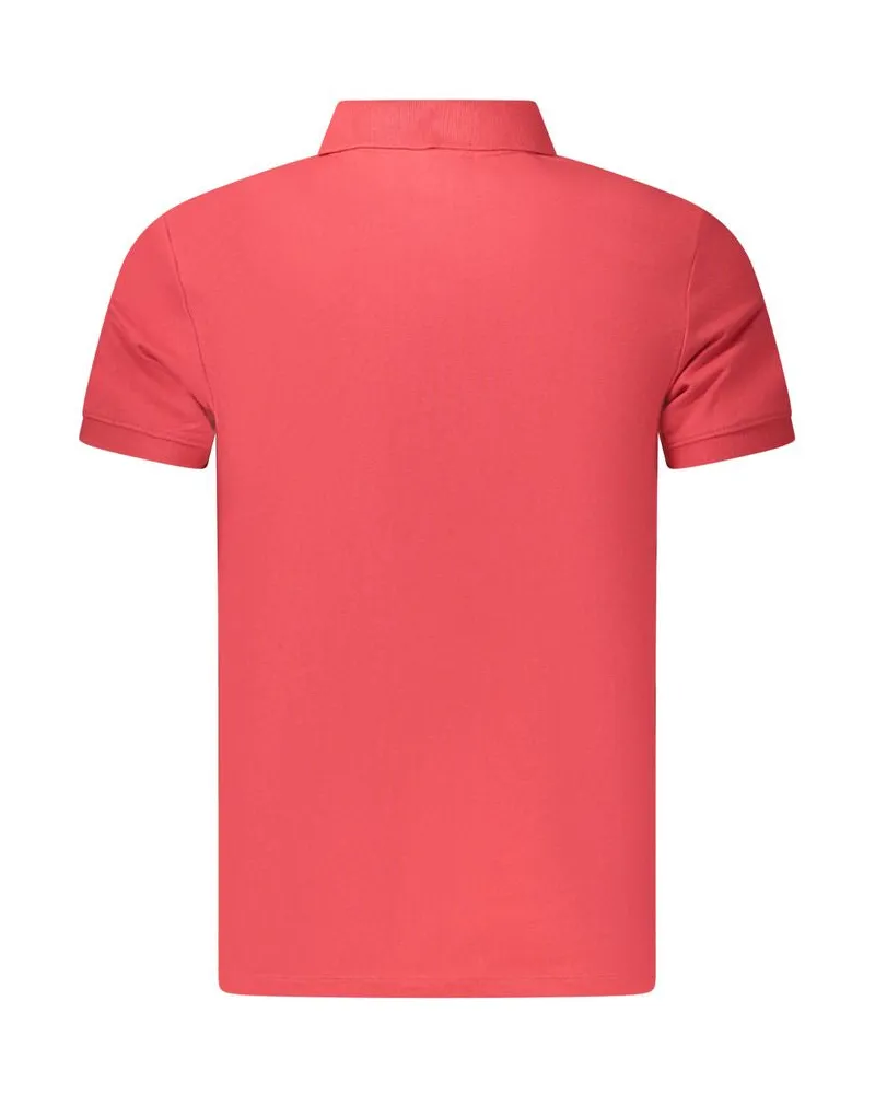 Timberland Cotton Polo Shirt — Red Red