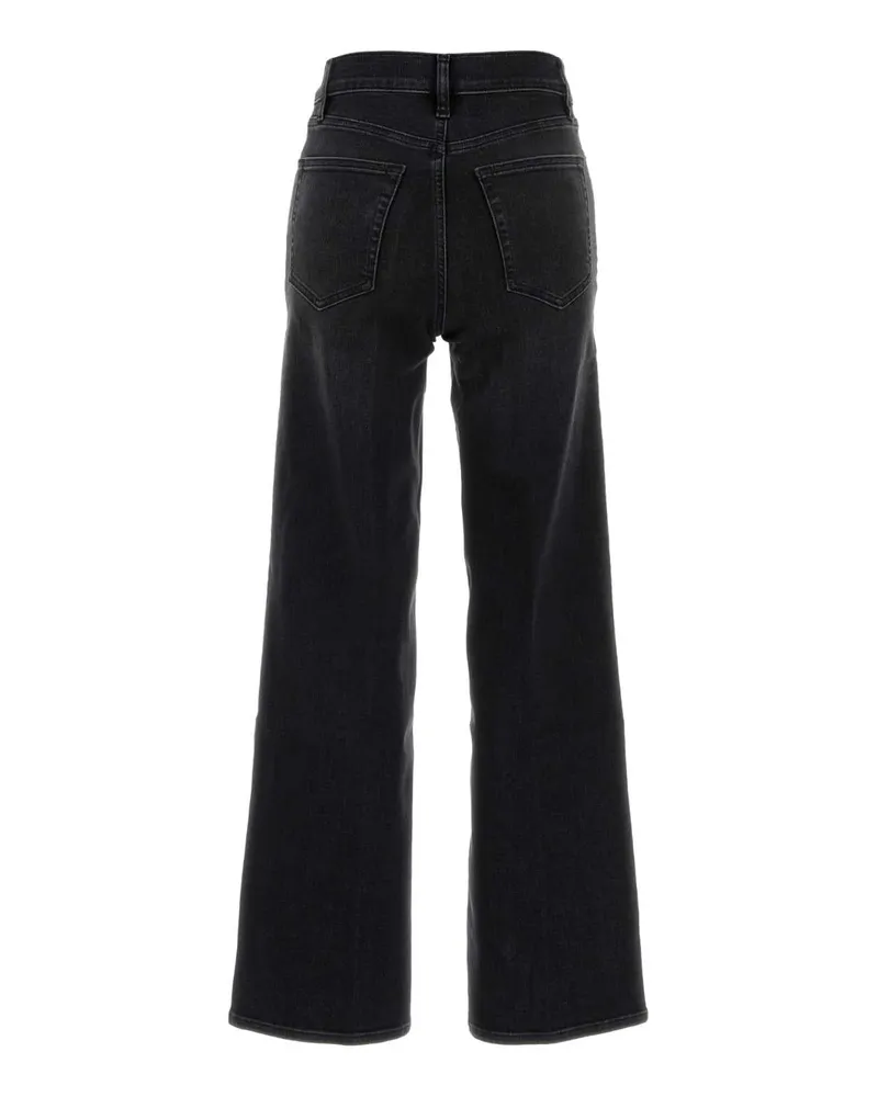 Frame Denim Women's Black Stretch Denim Jeans Etch Black