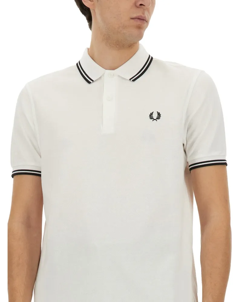 Comme des Garçons Cotton Polo Shirt — White White