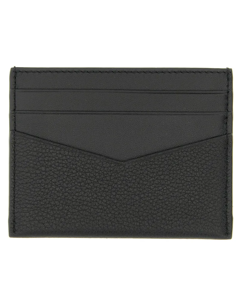 Givenchy Men's Black Calfskin Cardholder Accessory Black