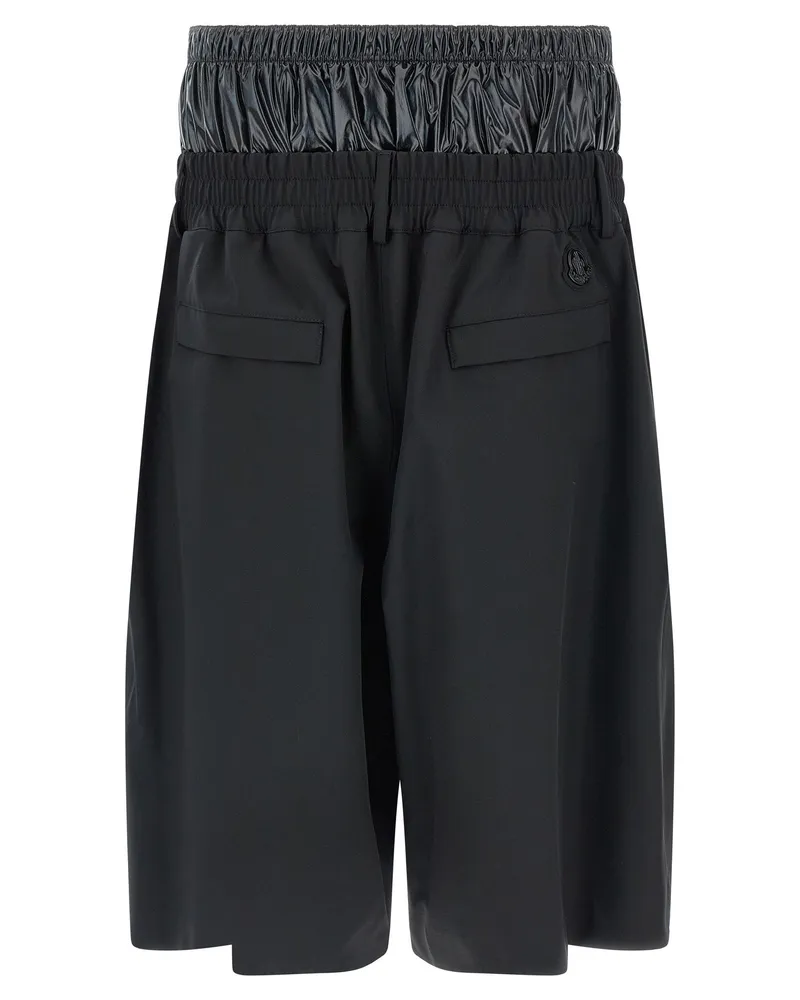 Moncler Bermudas — Black Black