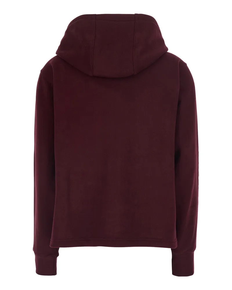 Burberry Women Sweatshirt Harper Burgundy Cotton Sweatshirts Sweater Burgundy