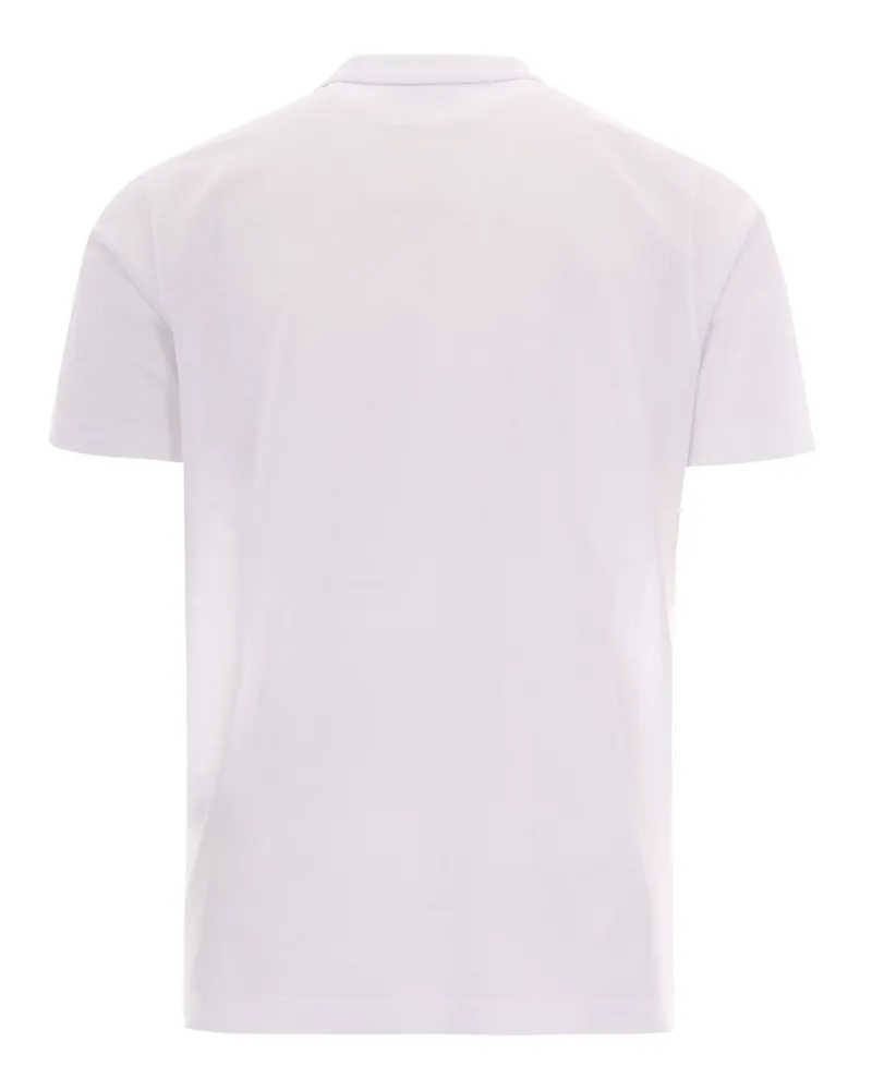Paul & Shark Men's Polo Shirt Double Bianca White Outside: Cotton T-shirts And Polos White