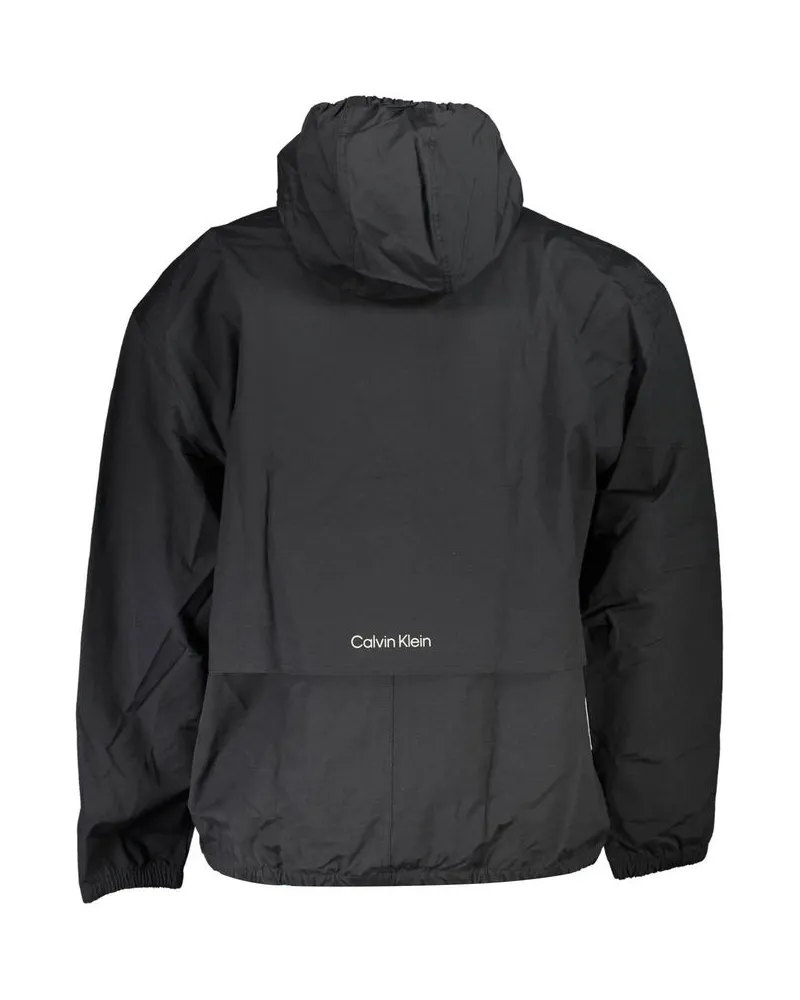 Calvin Klein Waterproof Cotton Jacket — Black Black
