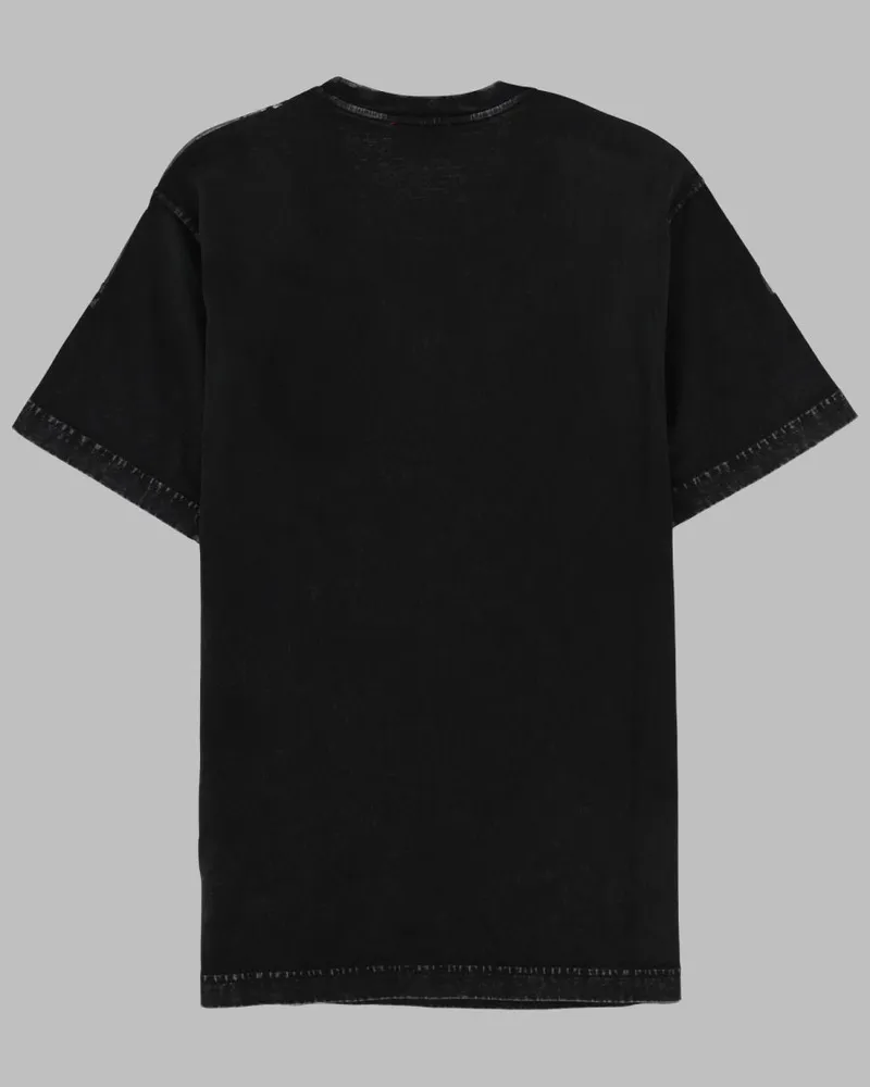 Diesel Multicolour Cotton T-Shirt — Multicolor Multicolor