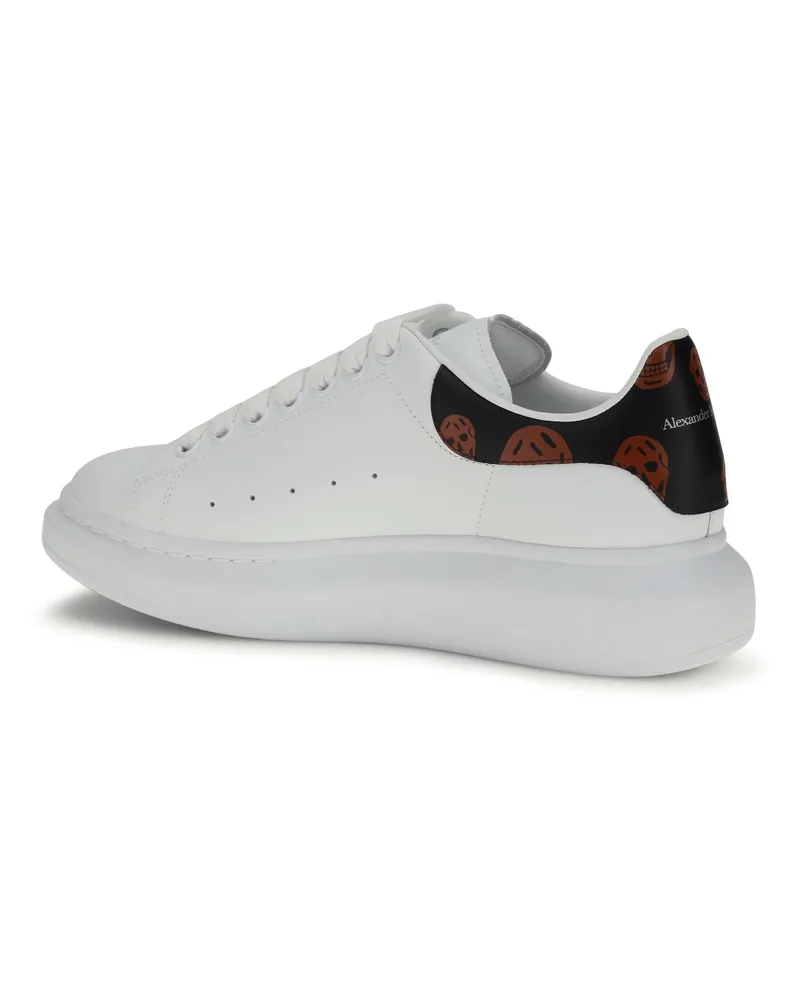 Alexander McQueen Men's Sneakers Oversize White-Black-Red Trainers White/black/red White