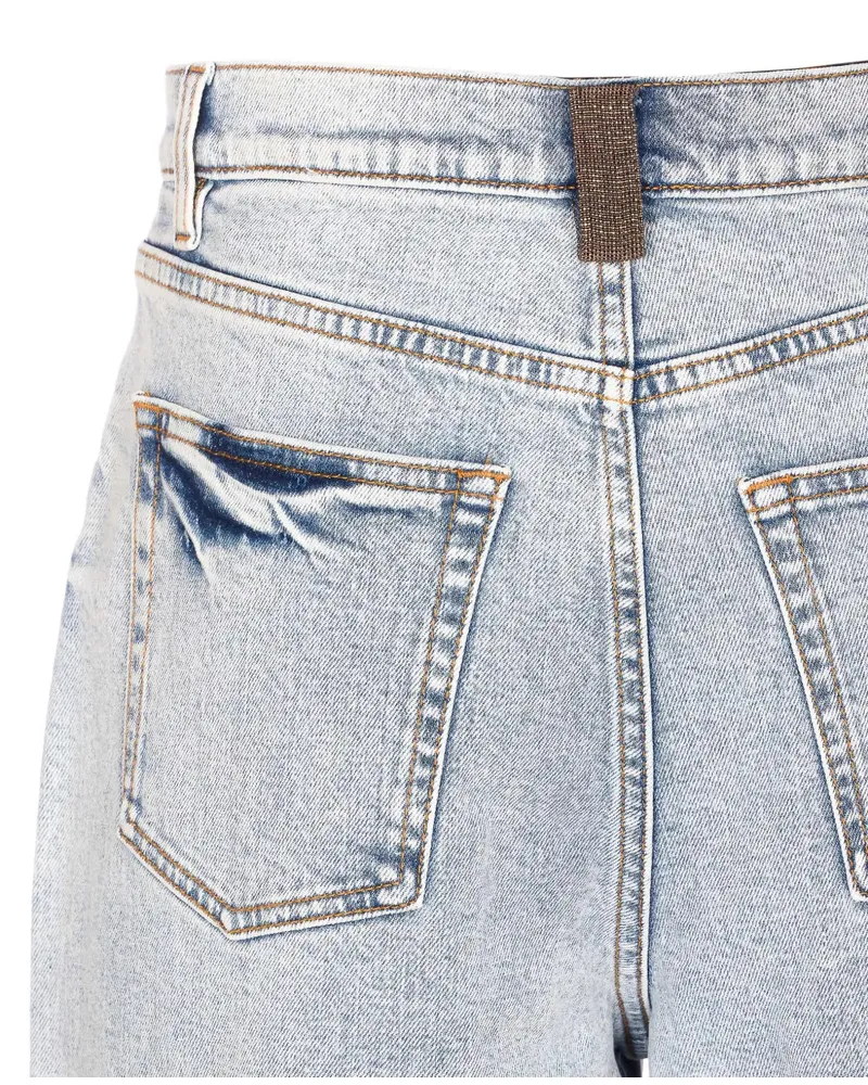 Fabiana Filippi Women's Five-Pocket Jeans Ss26 W Light
