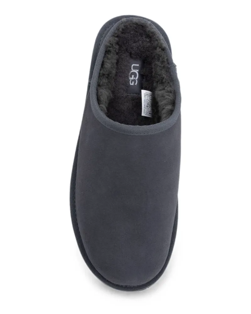 UGG Suede Sheepskin Slipper — Navy Navy