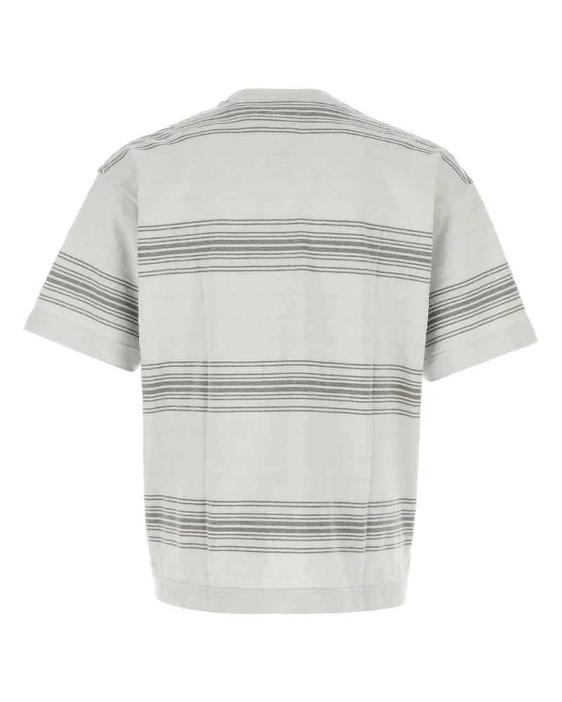 nanamica Unisex T-Shirt Gray Cotton Polyester Gray