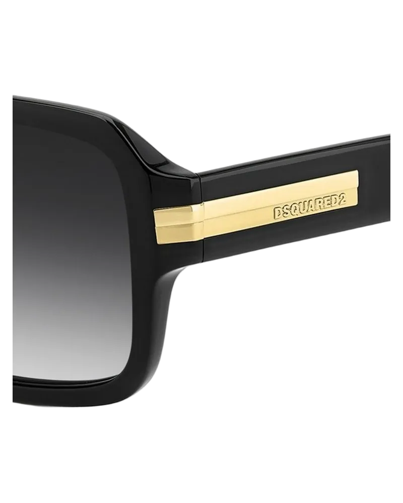 Dsquared2 Men's Sunglasses Black Acetate Black
