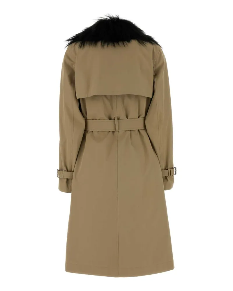 Fendi Coat — Beige Beige