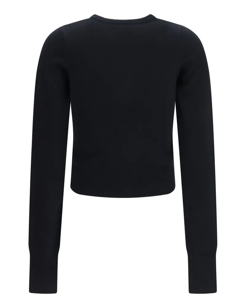 extreme cashmere Women's N°494 Tangerine Cashmere Sweater Raven Black