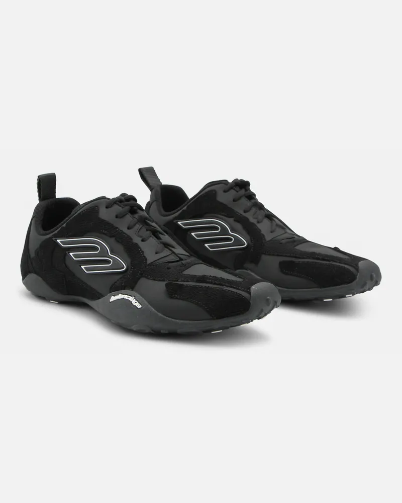 Balenciaga Men's Sneakers Black Pl Recycled Co Black