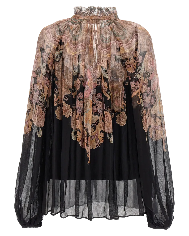 Zimmermann Blouse — Multicolor Multicolor