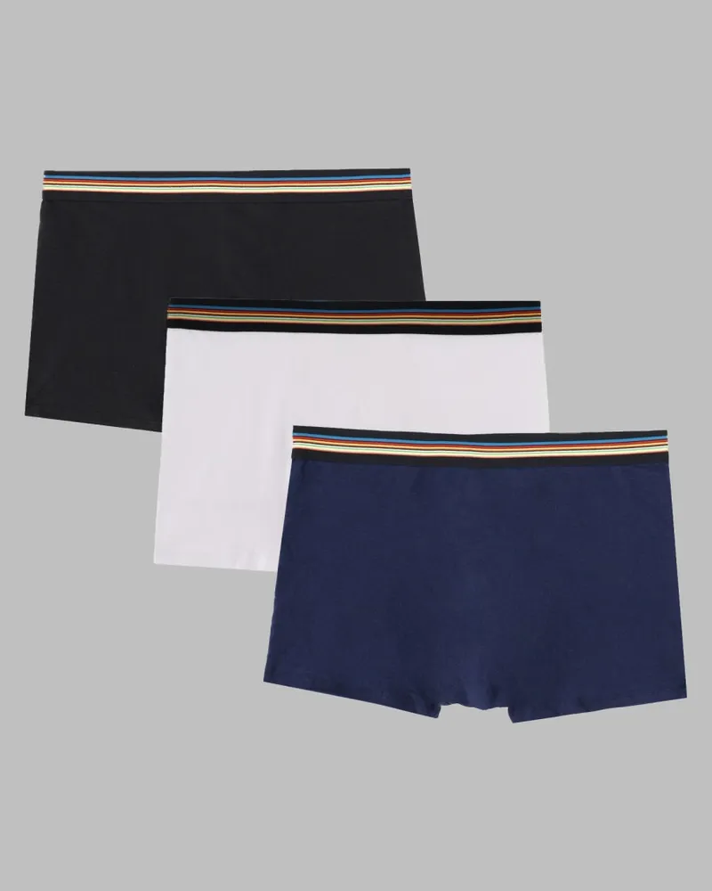 Paul Smith Organic Cotton Boxer Briefs — Multicolor Multicolor