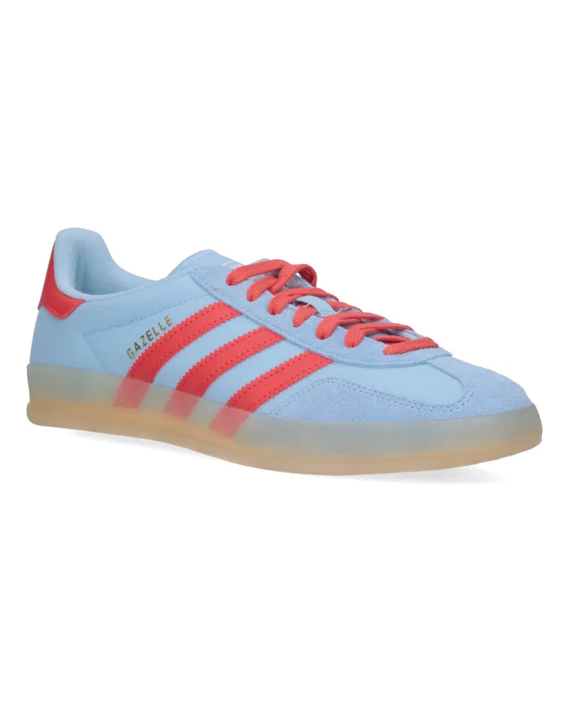 adidas Men's Sneakers Blue Leather Blue