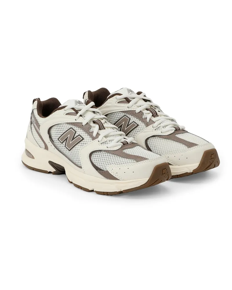 New Balance Unisex Sneakers 530 Turtledove-Angora-Mushroom Synthetic Upper And Mesh Trainers Turtledove/angora/mushroom 