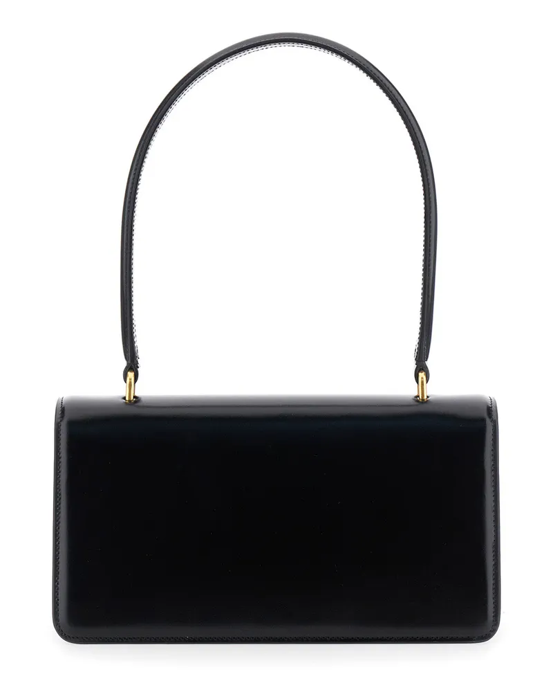 Valentino Garavani VLogo Shoulder Bag — Black Black