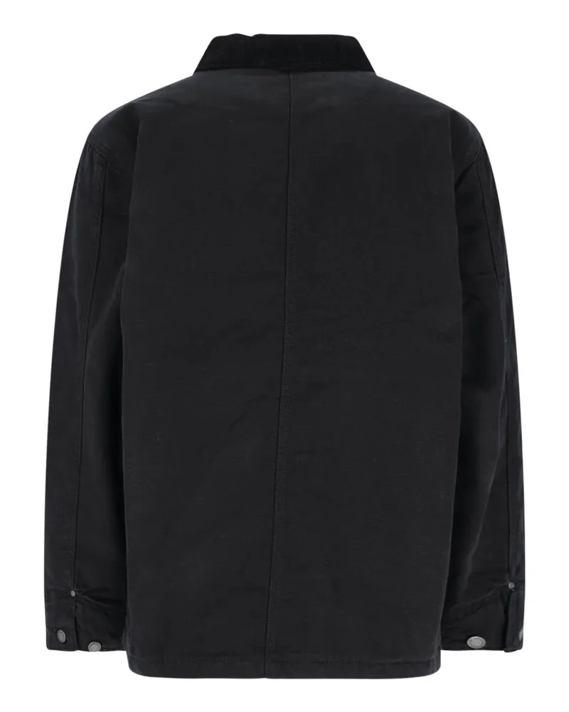 Dickies Men Jackets Black Cotton Black