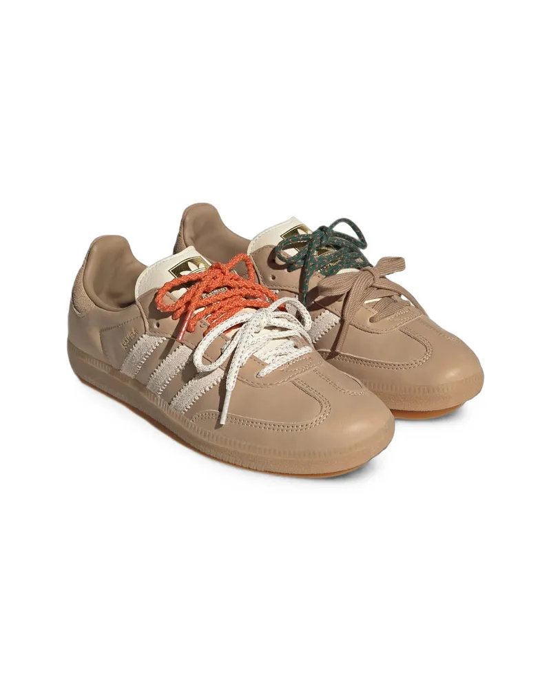 adidas Leather With Gum Sole Sneakers 