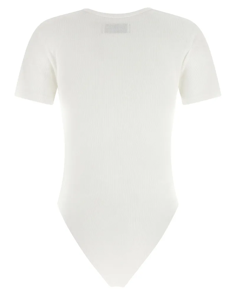 Vivienne Westwood Logo-Embroidered Bodysuit — White White