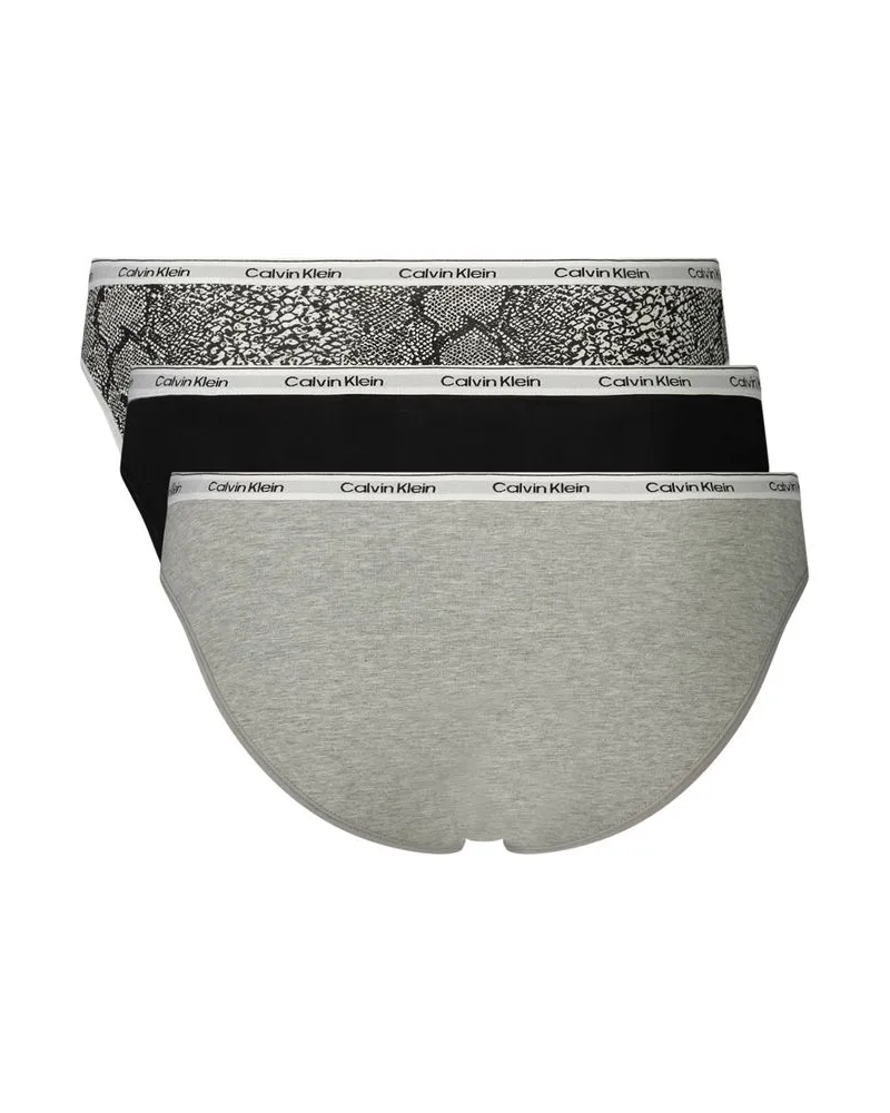 Calvin Klein Cotton Bikini Briefs — Gray Gray