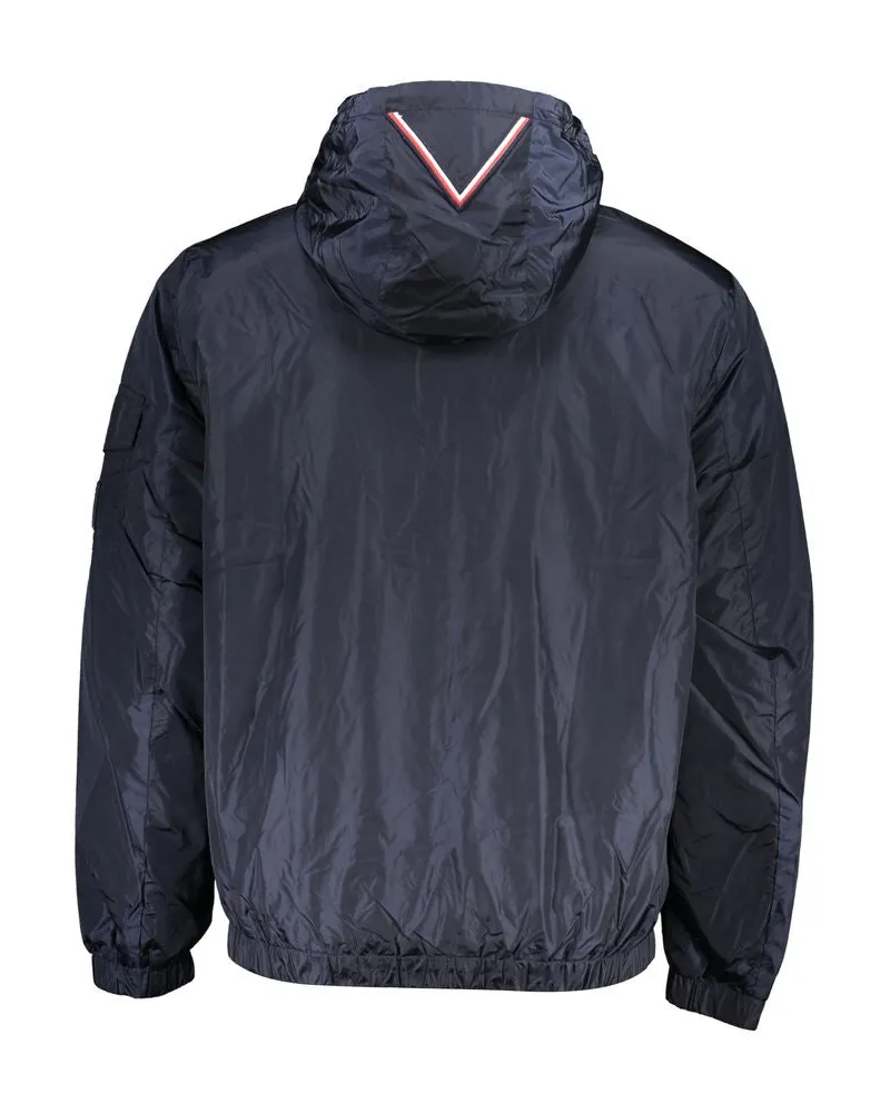 Tommy Hilfiger Nylon Hooded Jacket — Navy Navy