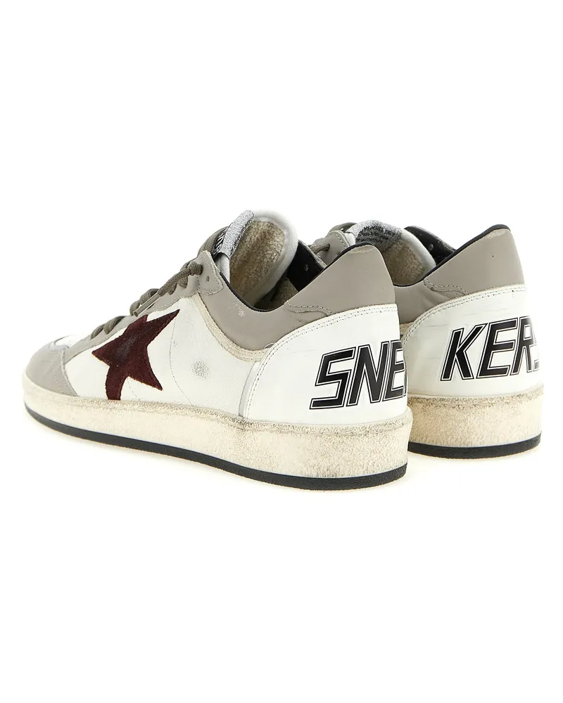 Golden Goose Ballstar Sneaker — White Multicolor