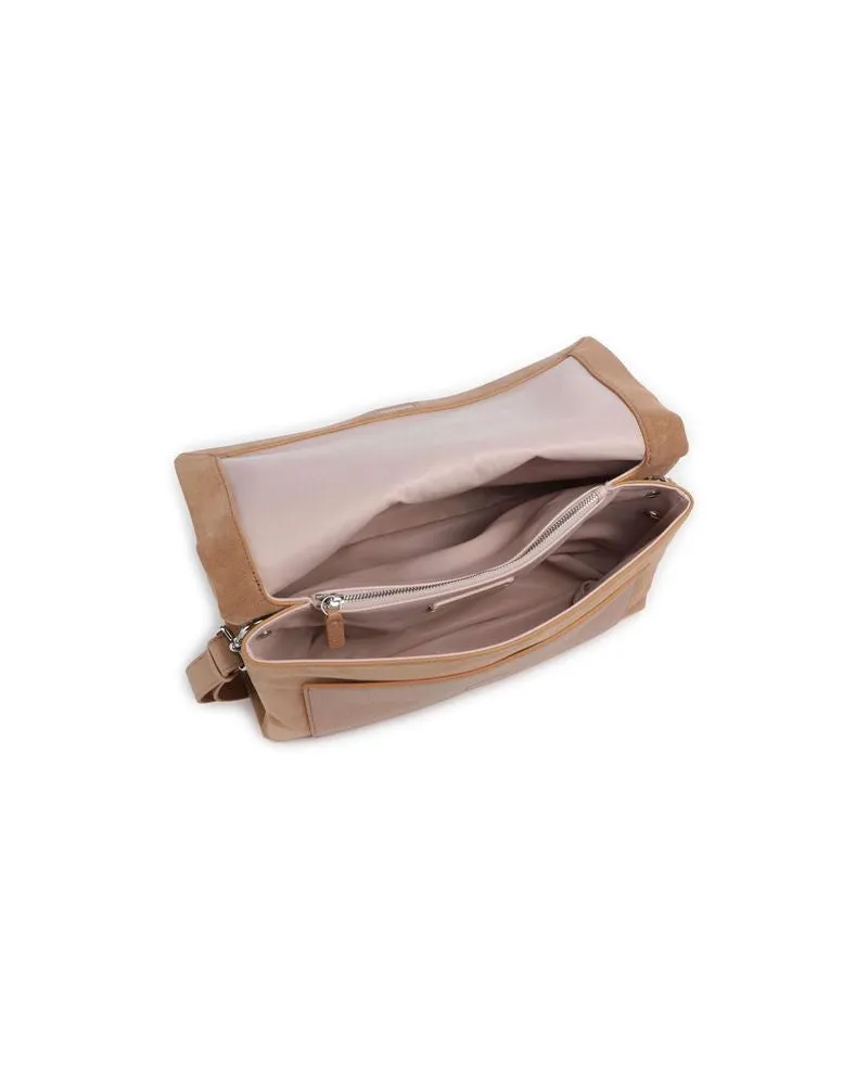 Coccinelle Women's Shoulder Bag Nude Cowhide - Shoulder-Bags Beige