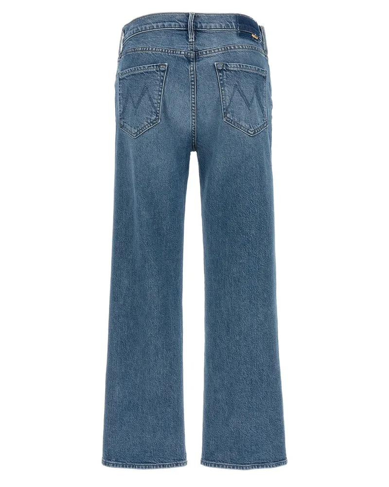 Mother The Kick It Ankle Jeans — Blue Blue