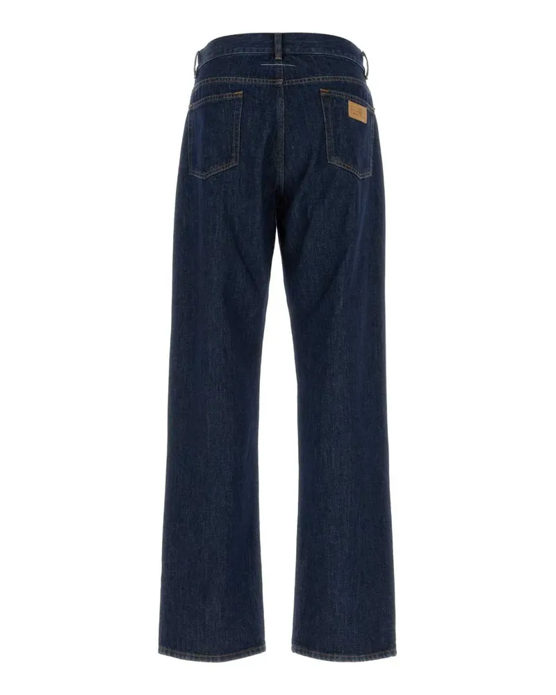 Maison Margiela Men's Blue Denim Jeans 967 Exterior: Cotton Blue