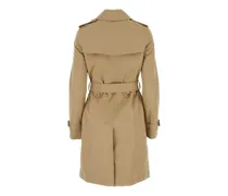 Women's Beige Cotton Trench Coat Honey