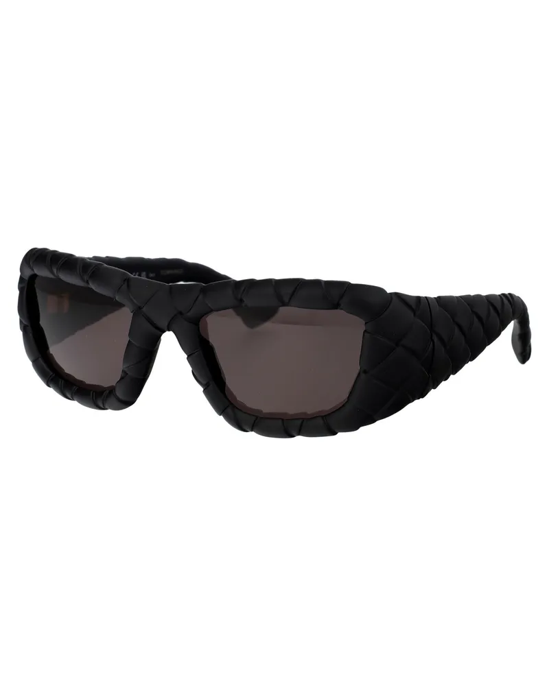 Bottega Veneta Women's Sunglasses Black-Grey Black-Black-Grey Injected Black/black/grey Black