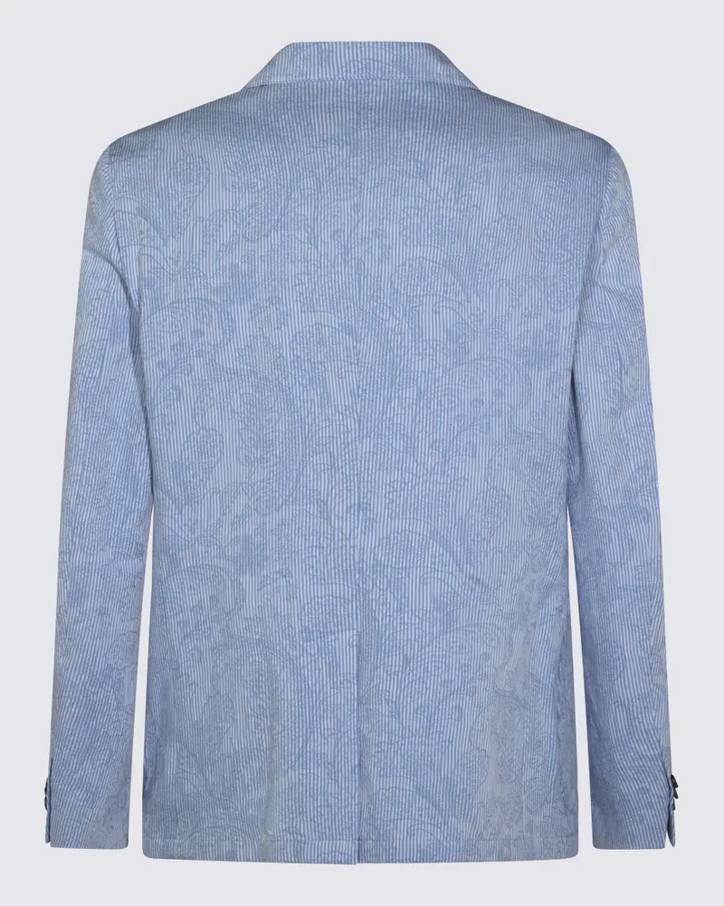 Etro Men's Jackets Light Blue _co Blue