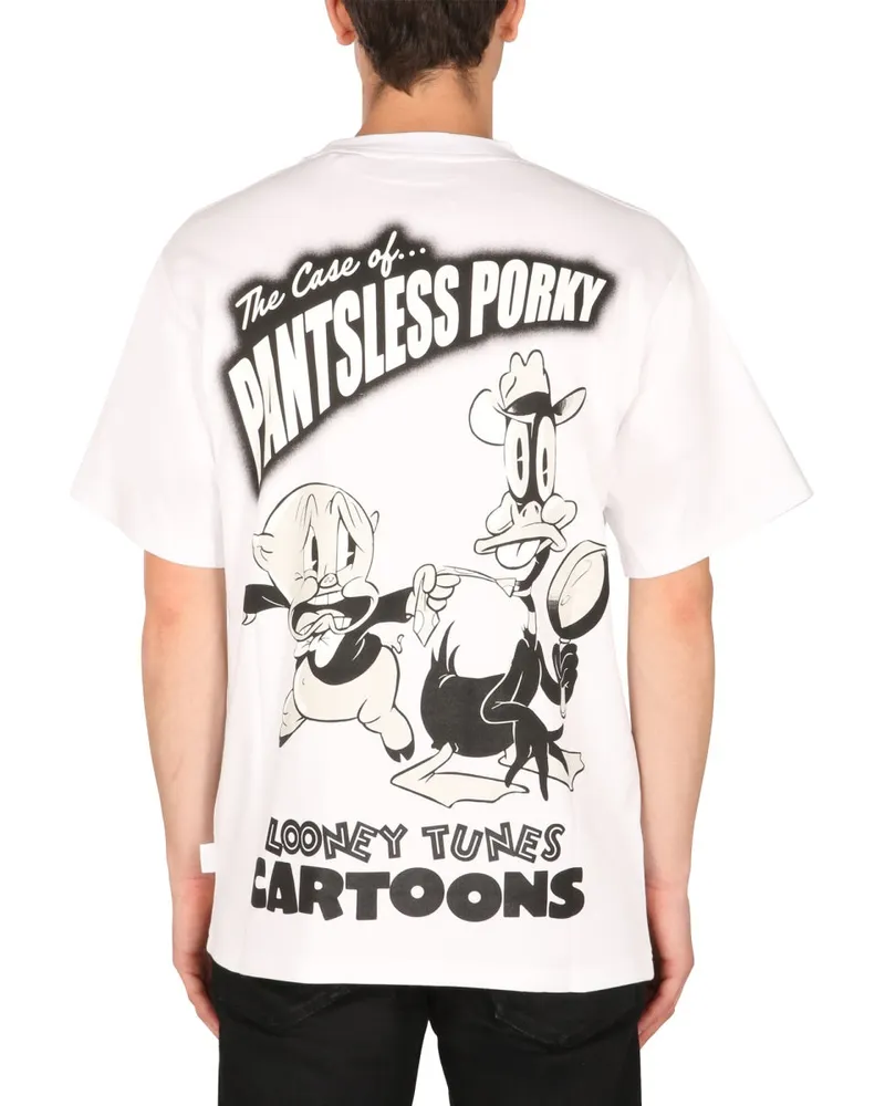 GCDS Looney Tunes Print T-Shirt — White White