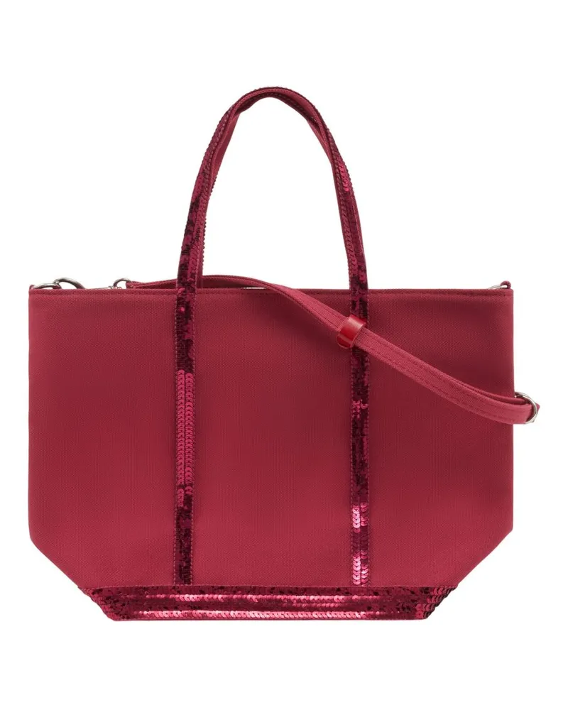 Vanessa Bruno Women's Shopping Tote Burgundy Cotton Burgundy