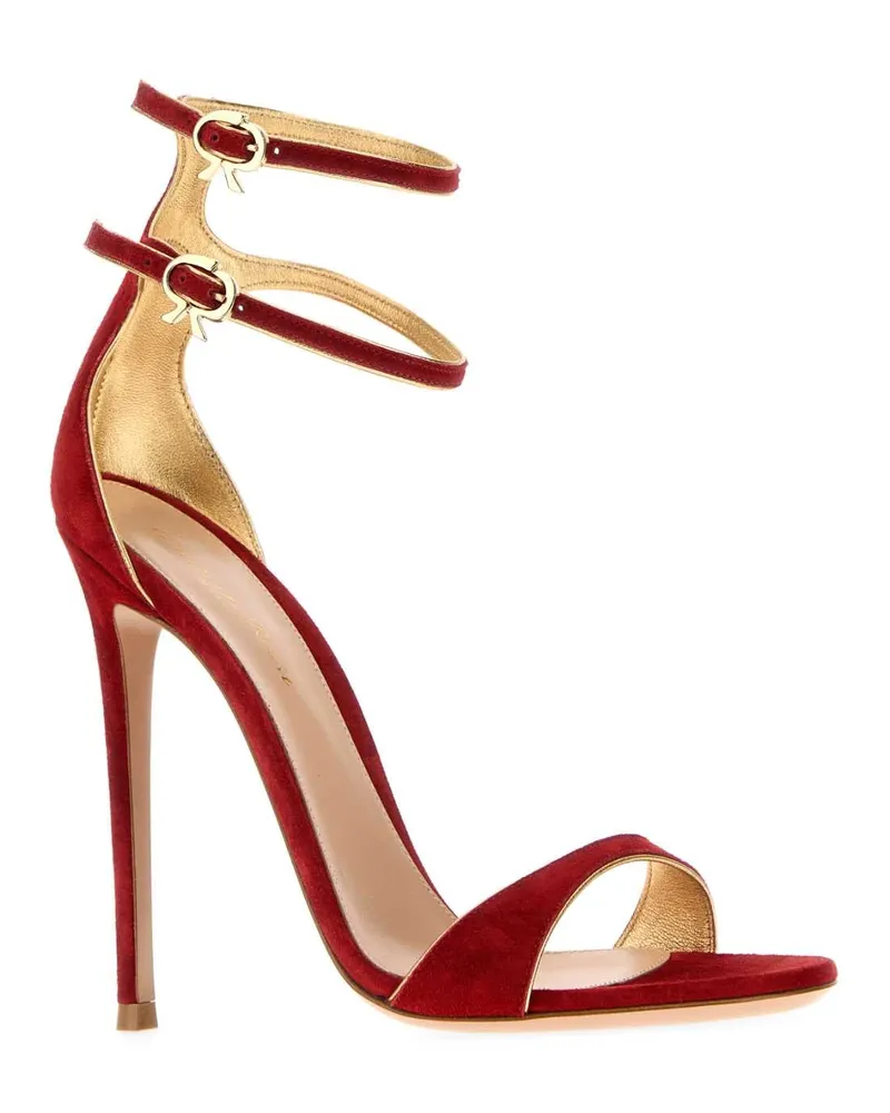Gianvito Rossi G6175311ricxck Rgmk Rougemekong Scarpe Con Tacco High Heel Shoes Red