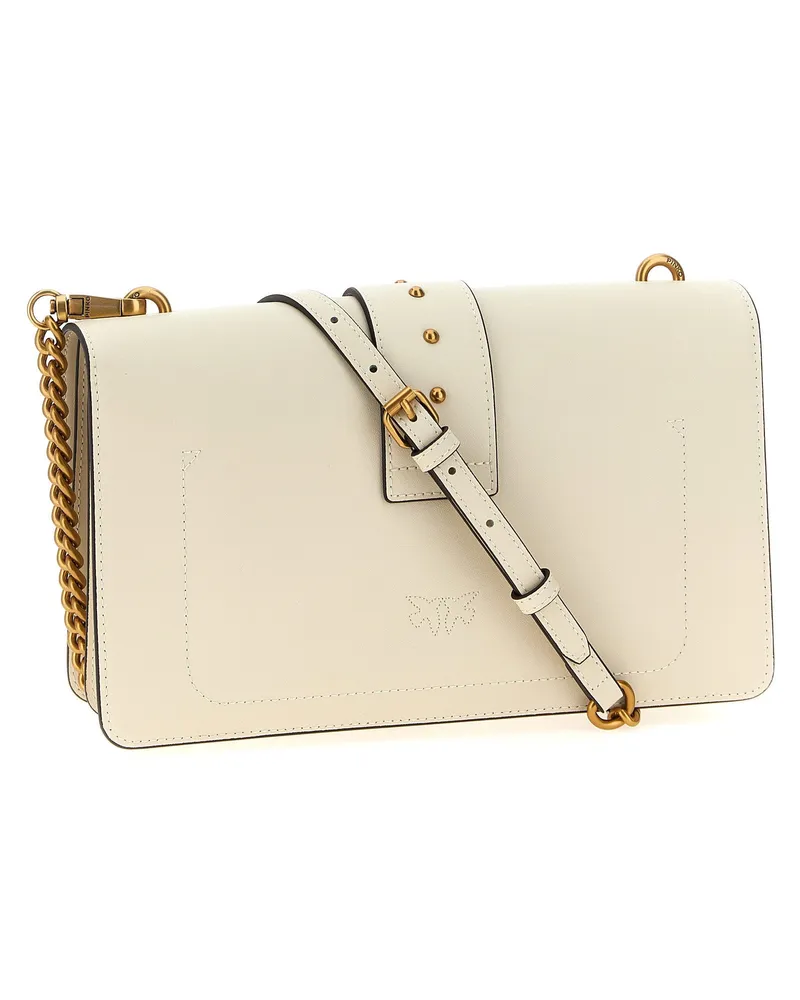 Pinko Love Crossbody Bag — Ivory Cream