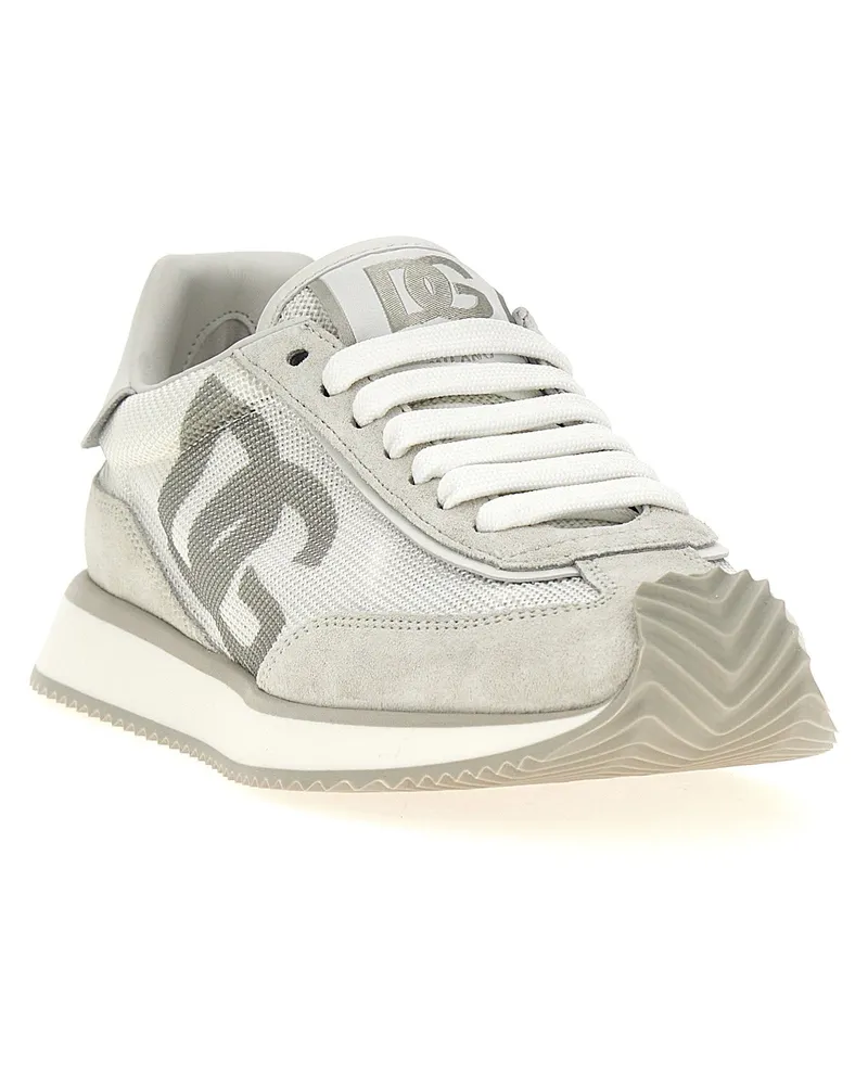 Dolce & Gabbana DG Cushion Sneakers — Cream Cream