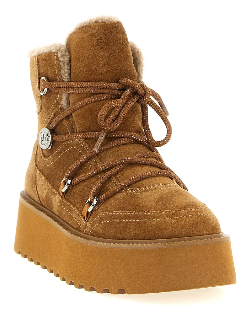 Pinko Martina Ankle Boot — Tan Tan