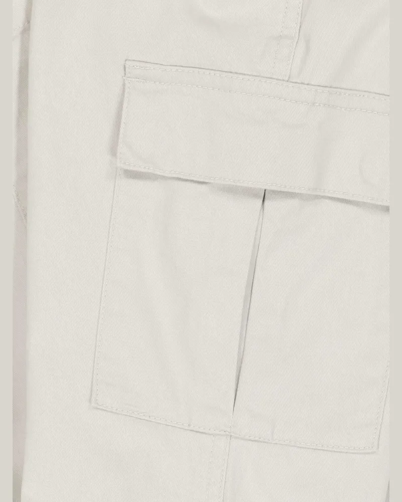 Ralph Lauren Stretch Cotton Cargo Pants — White White