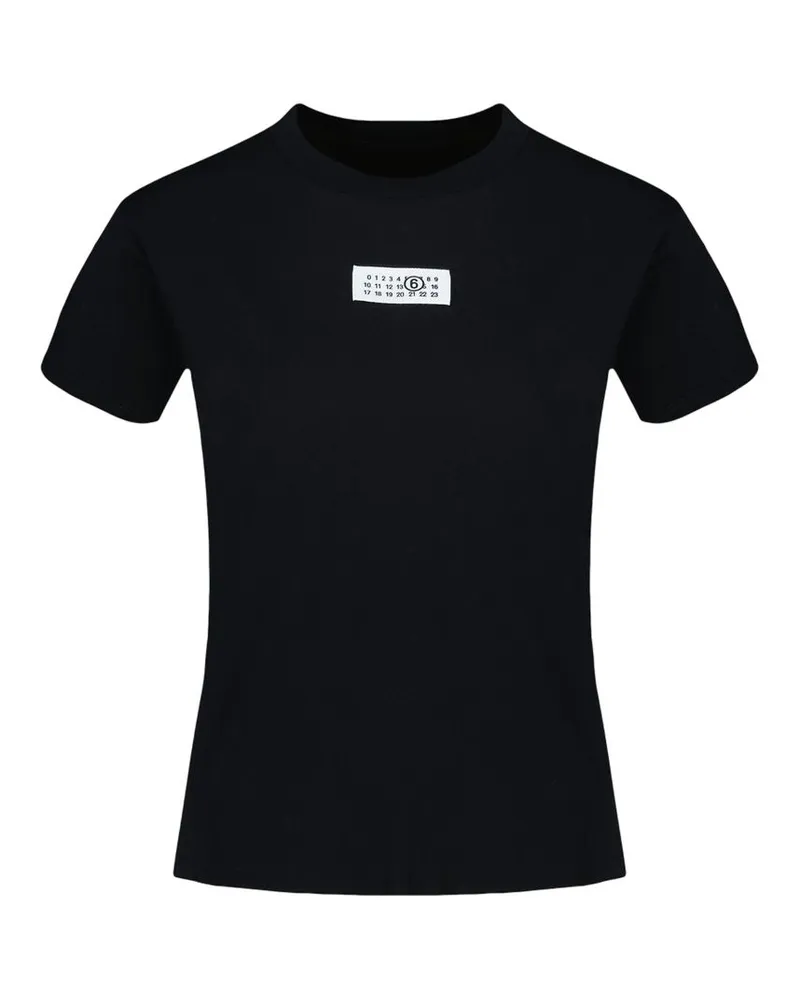 Maison Margiela Women's T-Shirt -  Cotton Black Concept-Store Ready-To-Wear Black