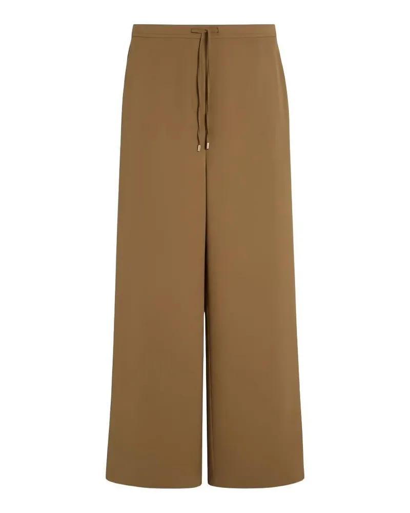 Max Mara Women's Trousers Mstcorone Beige Virgin Wool Beige