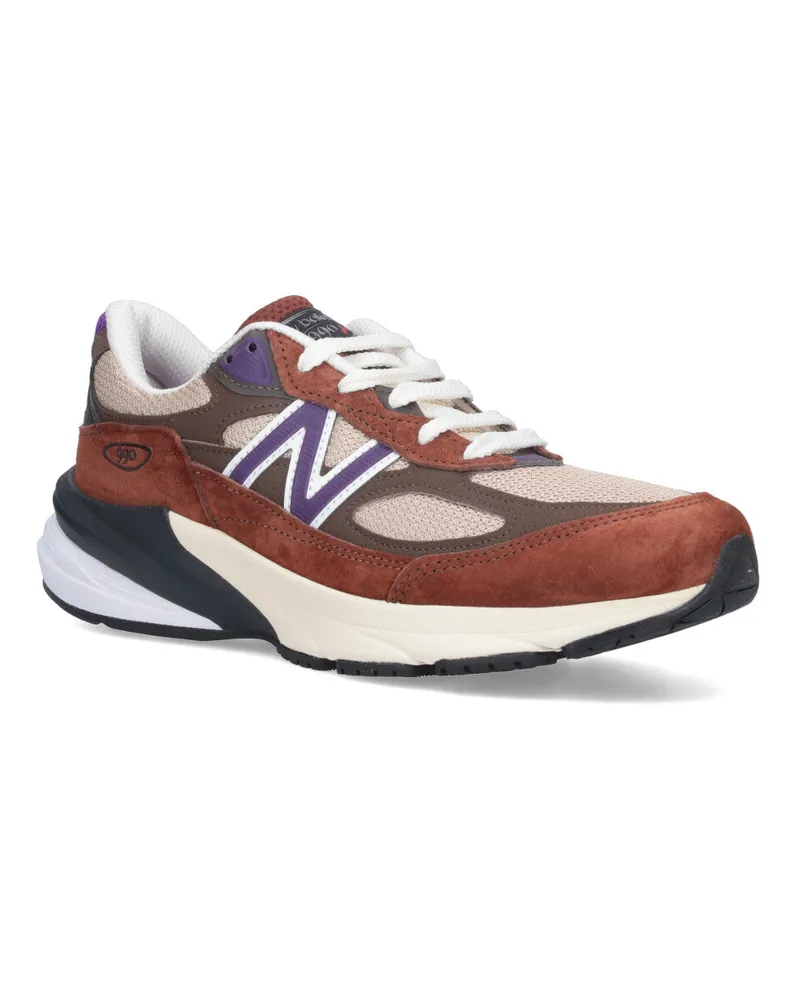 New Balance Unisex Sneakers Brown Pigskin Brown