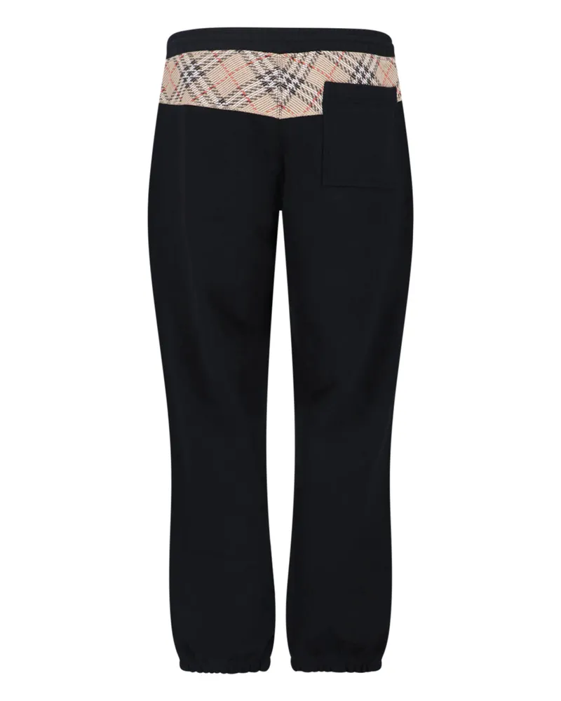 Burberry Men's Trousers Black Cotton Black