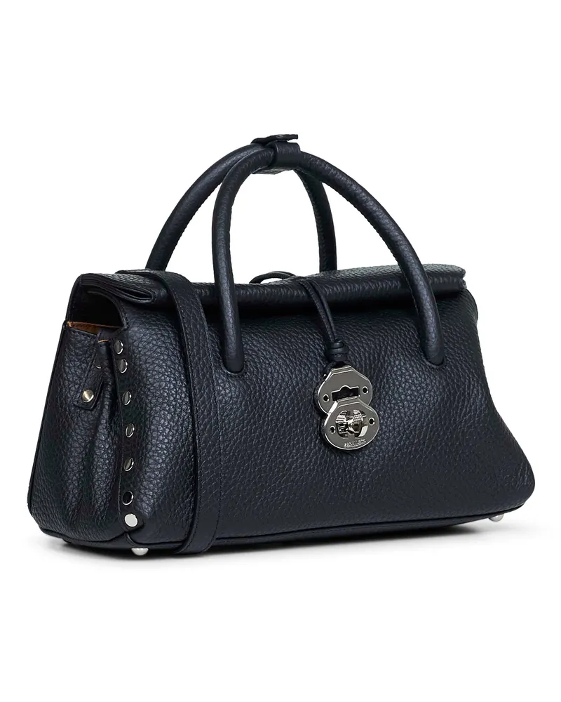 Zanellato Dotta Top Handle Bag — Black Black