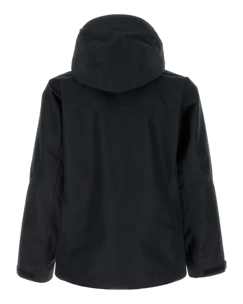 Prada Men's Black Polyester Windbreaker Nero Exterior: Recycled Giubbini Black
